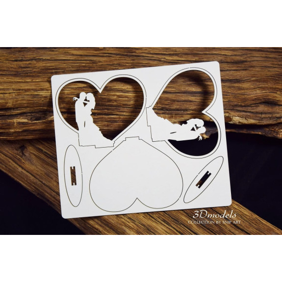 38050 Serce z Młodą Parą – pełne