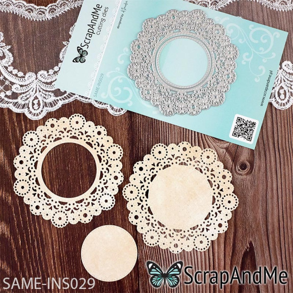 Doily SAME-INS029 Cutting Die - ScrapAndMe