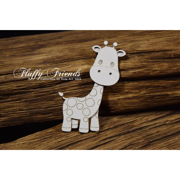 25239 Fluffy Friends – Żyrafa Stojąca 1 – warstwowa