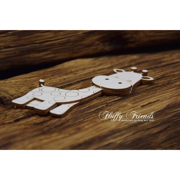 25239 Fluffy Friends – Żyrafa Stojąca 1 – warstwowa 2