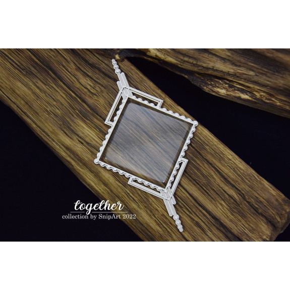 25147 Together – Shaker Box – kwadrat z dekorami