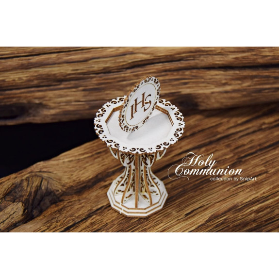 34432 Holy Communion – Kielich z Hostią – Element 3D do boxów 2