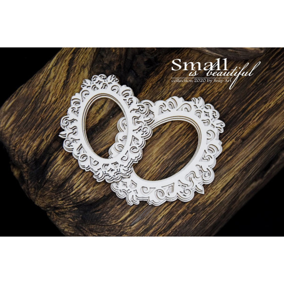 Small is Beautiful – Mini Ramki – Owal