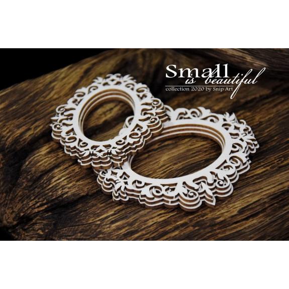 Small is Beautiful – Mini Ramki – Owal 2